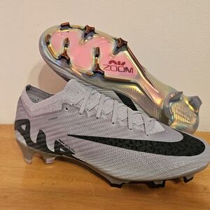 Nike Zoom Vapor 15 Elite FG P Men's Size 5.5  Atmosphere Grey Black HF4396-001